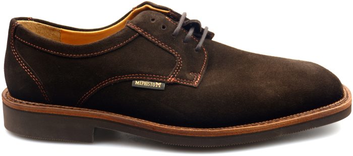 Mephisto PEDRO goodyear welt heren veterschoen donker bruin - Afbeelding 2