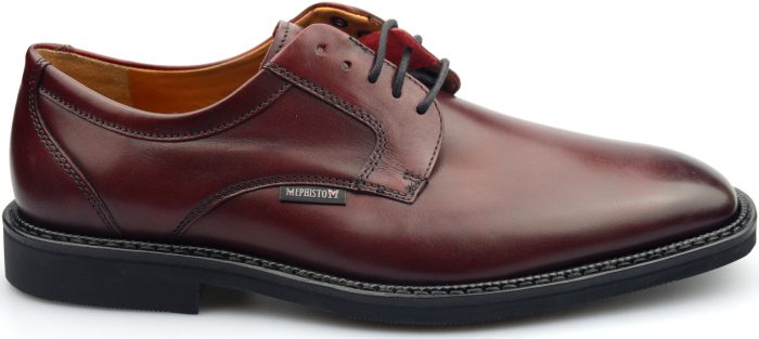 Mephisto PEDRO goodyear welt heren veterschoen rood - Afbeelding 2