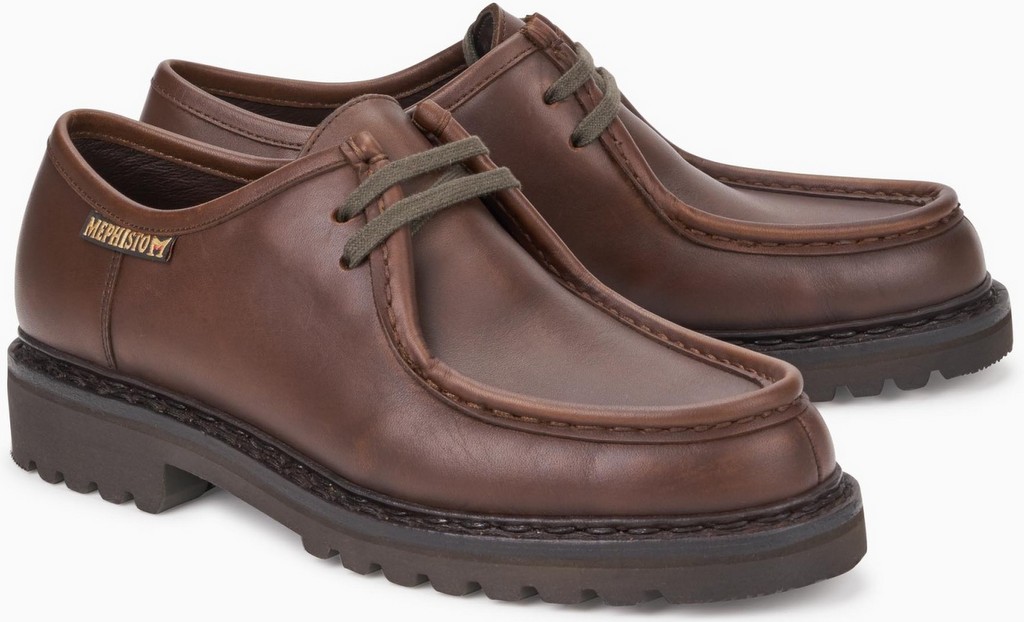 Mephisto PEPPO heren veterschoen - donker bruin leer GOODYEAR WELT