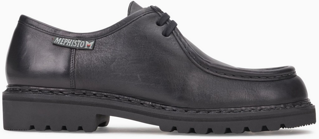 Mephisto PEPPO heren veterschoen - zwart leer GOODYEAR WELT - Afbeelding 2