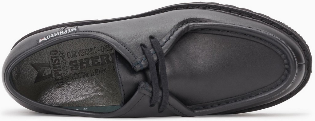 Mephisto PEPPO heren veterschoen - zwart leer GOODYEAR WELT - Afbeelding 4