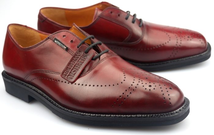 Mephisto PETER SUPREME goodyear welt heren veterschoen rood