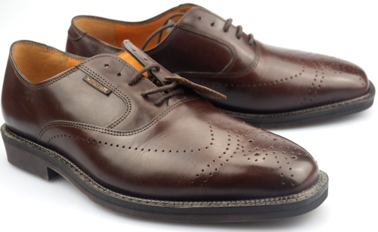Mephisto PETER SUPREME donker bruin lederen geklede heren schoenen