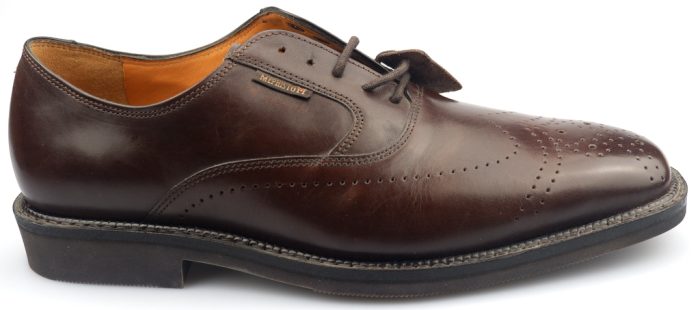 Mephisto PETER SUPREME donker bruin lederen geklede heren schoenen - Afbeelding 2