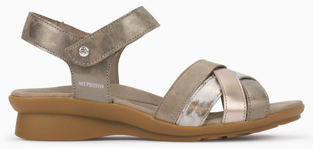 Mephisto POLINA Dames Sandaal - Donkertaupe - Afbeelding 2