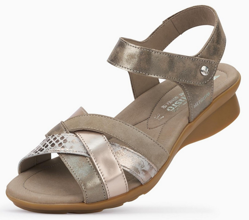 Mephisto POLINA Dames Sandaal - Donkertaupe - Afbeelding 5
