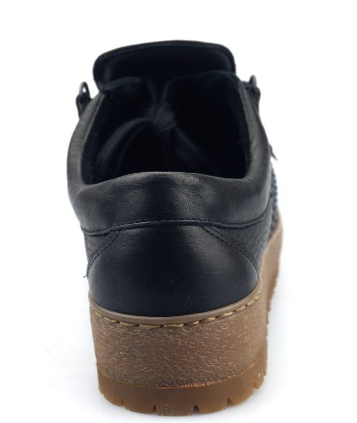 Mephisto RAINBOW heren veterschoen - zwart leer - Afbeelding 4
