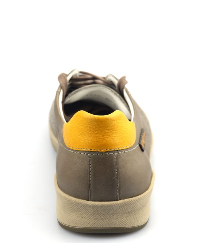 Mephisto RUFO - heren lederen sneaker - pewter grijs - Afbeelding 4
