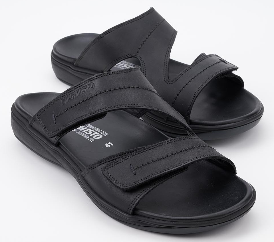 Mephisto STAN Heren Sandaal - Zwart