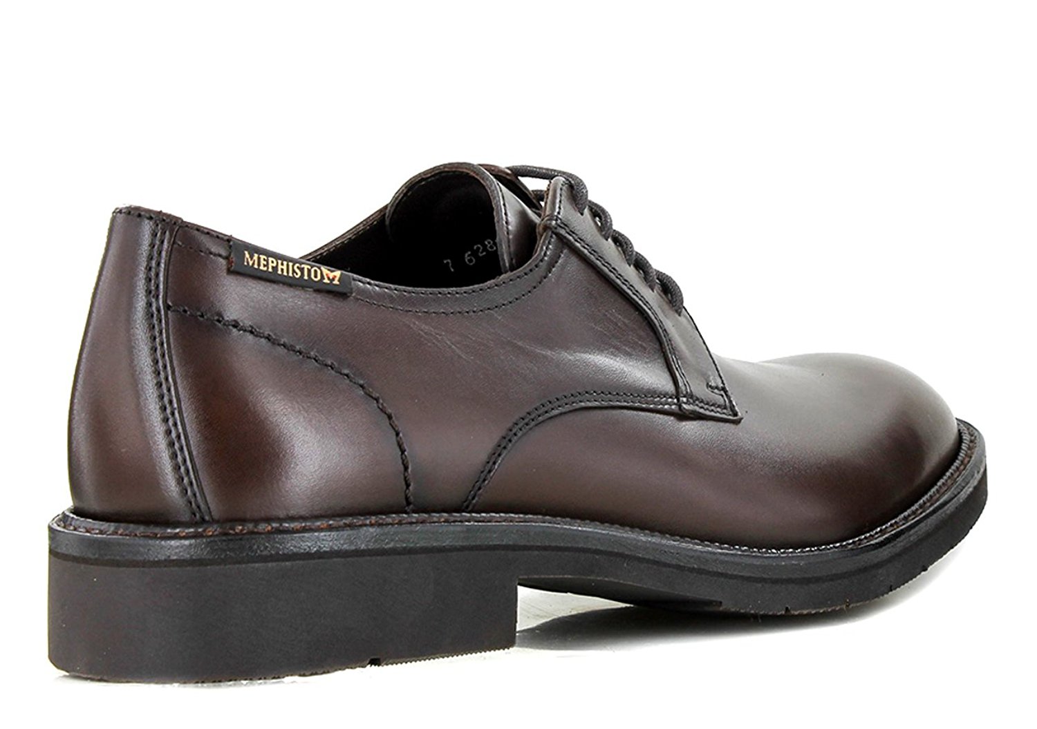 Mephisto TAYLOR donker bruin lederen handmade heren veterschoen - Afbeelding 2