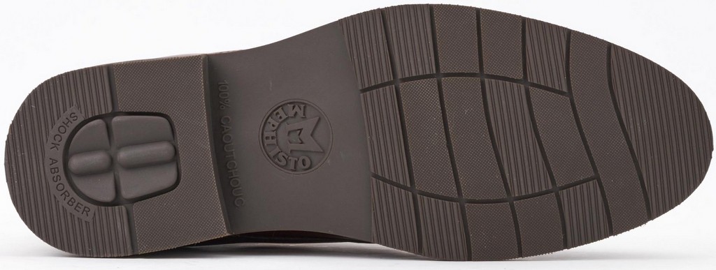 Mephisto TIBERIO SUPREME bruin lederen enkellaarzen voor heren - Afbeelding 3