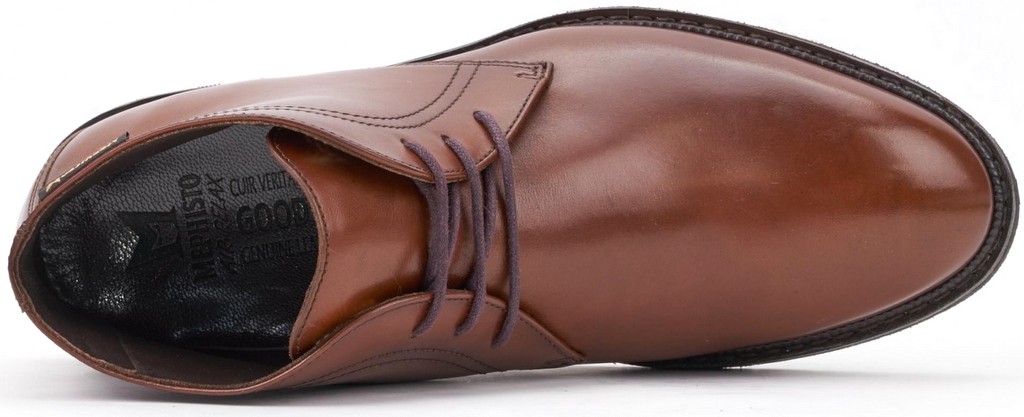 Mephisto TIBERIO SUPREME bruin lederen enkellaarzen voor heren - Afbeelding 4