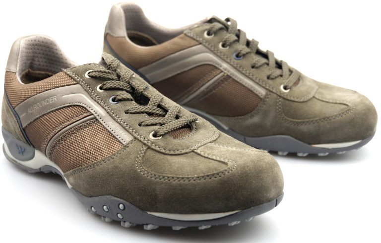 Allrounder by Mephisto TITANO taupe grijs leer textiel