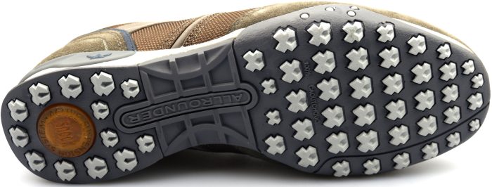 Allrounder by Mephisto TITANO taupe grijs leer textiel - Afbeelding 3