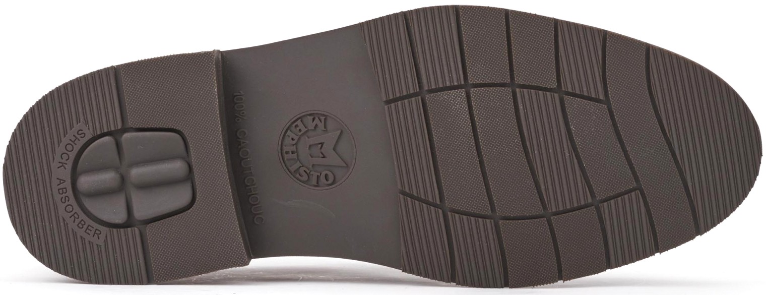 Mephisto TYRON Handgemaakte Heren Veterschoen - Kastanjebruin Leer GOODYEAR WELT - Afbeelding 3