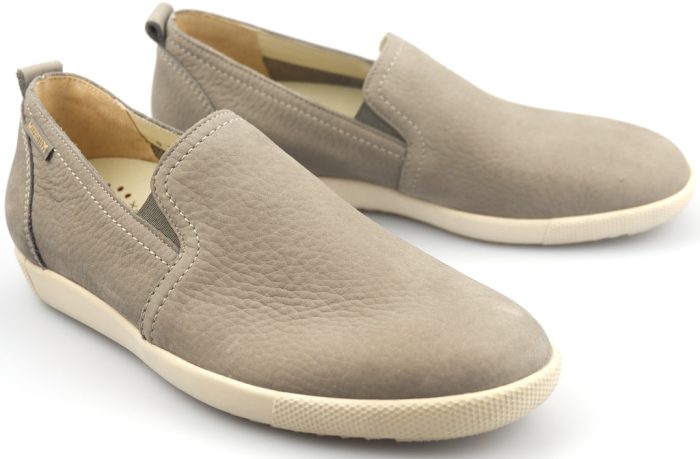Mephisto UBERTO - nubuckleer heren instapper - licht grijs