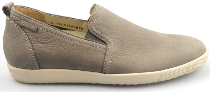 Mephisto UBERTO - nubuckleer heren instapper - licht grijs - Afbeelding 2