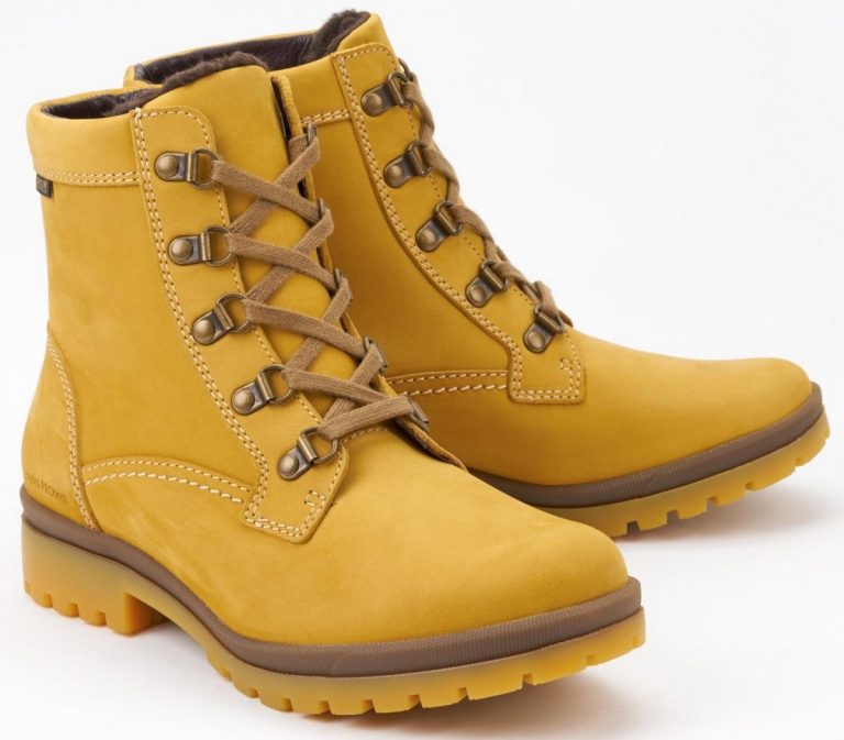 Mephisto ZORAH MAYA nubuck laarzen voor dames - beige - WARM Gevoerd
