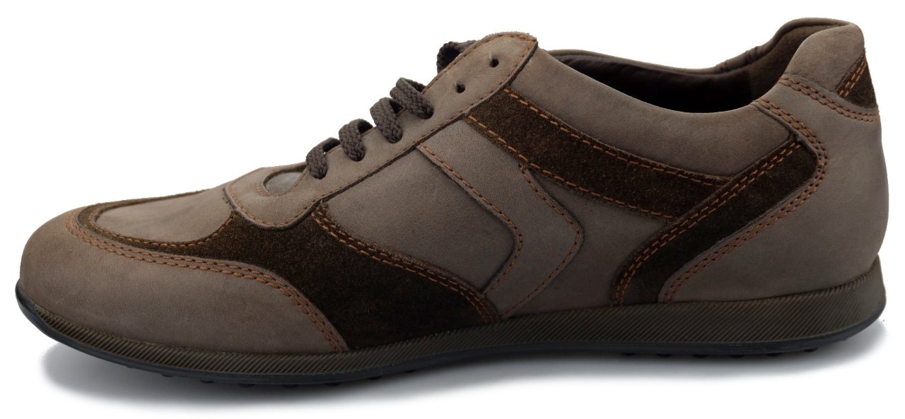 Mephisto CYRIAC - heren veterschoen - grijs leer/suede - Afbeelding 2