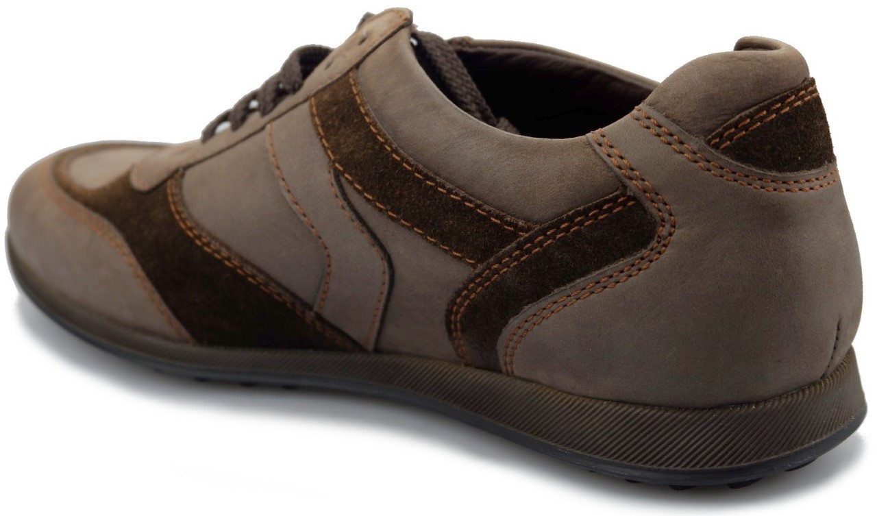 Mephisto CYRIAC - heren veterschoen - grijs leer/suede - Afbeelding 3