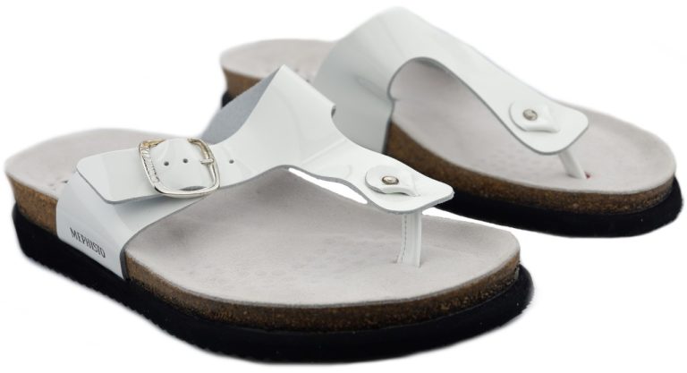 Mephisto HALE dames sandaal - wit lak leer