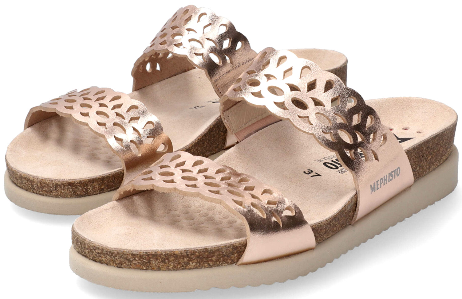Mephisto HENNIE dames sandaal - roze leer