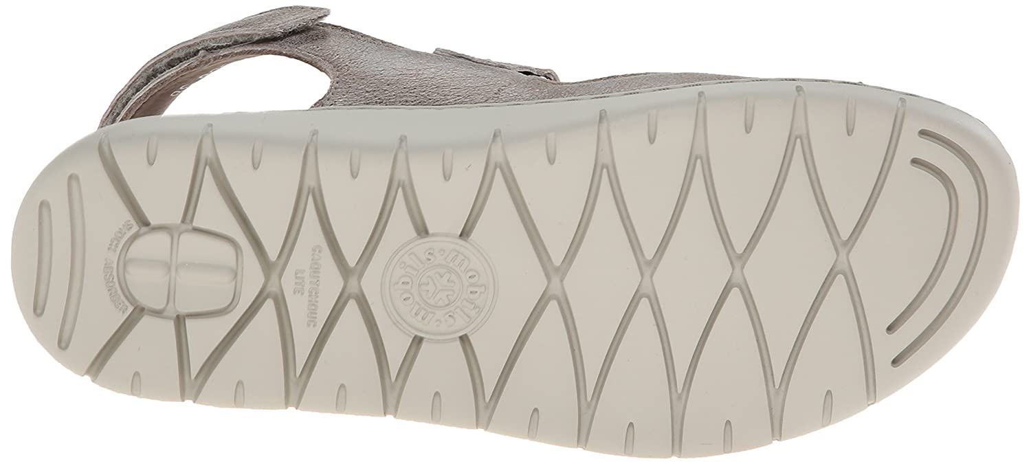 Mobils by Mephisto ILONA - dames sandaal - donker taupe leather - EXTRA BREED - Afbeelding 4