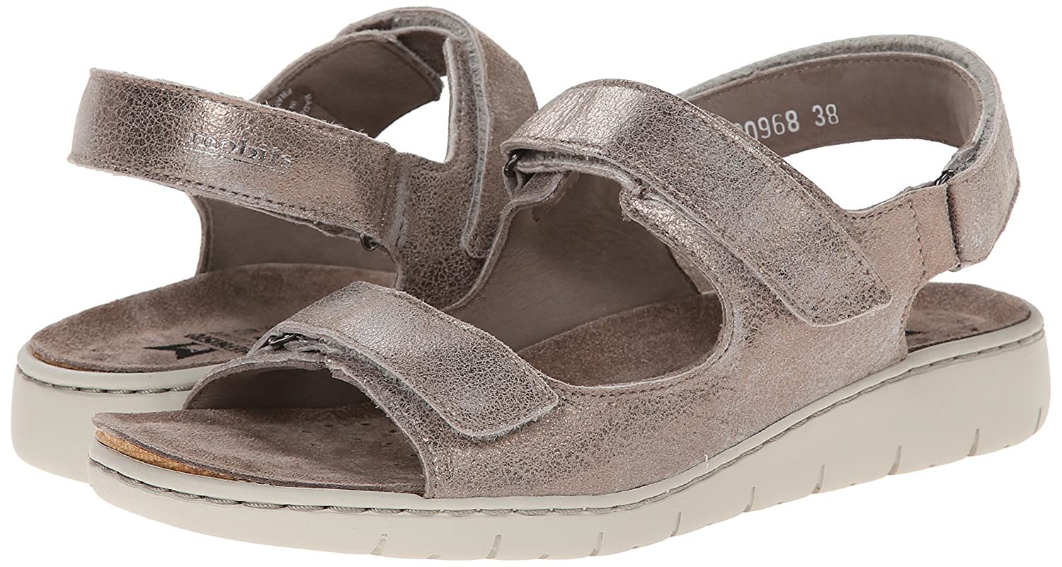 Mobils by Mephisto ILONA - dames sandaal - donker taupe leather - EXTRA BREED - Afbeelding 3
