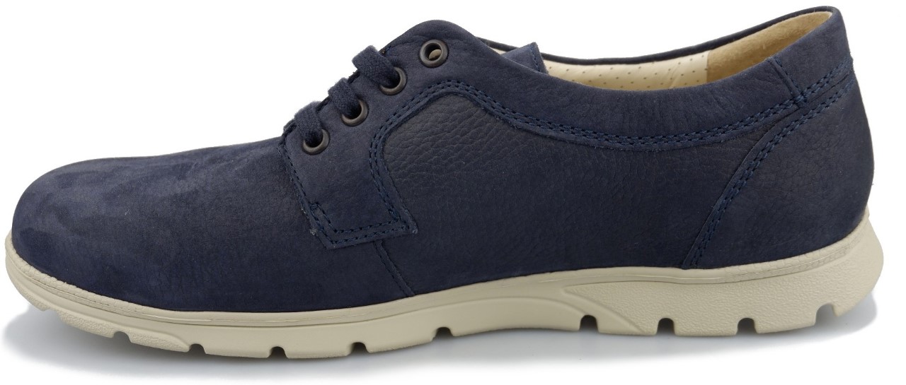 Mobils by Mephisto KILIAN - heren veterschoen - donker blauw nubuck EXTRA BREED - Afbeelding 2