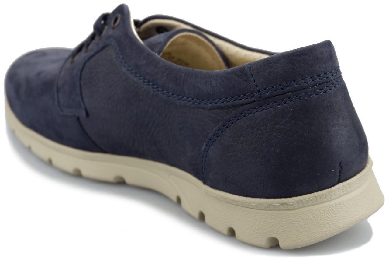 Mobils by Mephisto KILIAN - heren veterschoen - donker blauw nubuck EXTRA BREED - Afbeelding 3