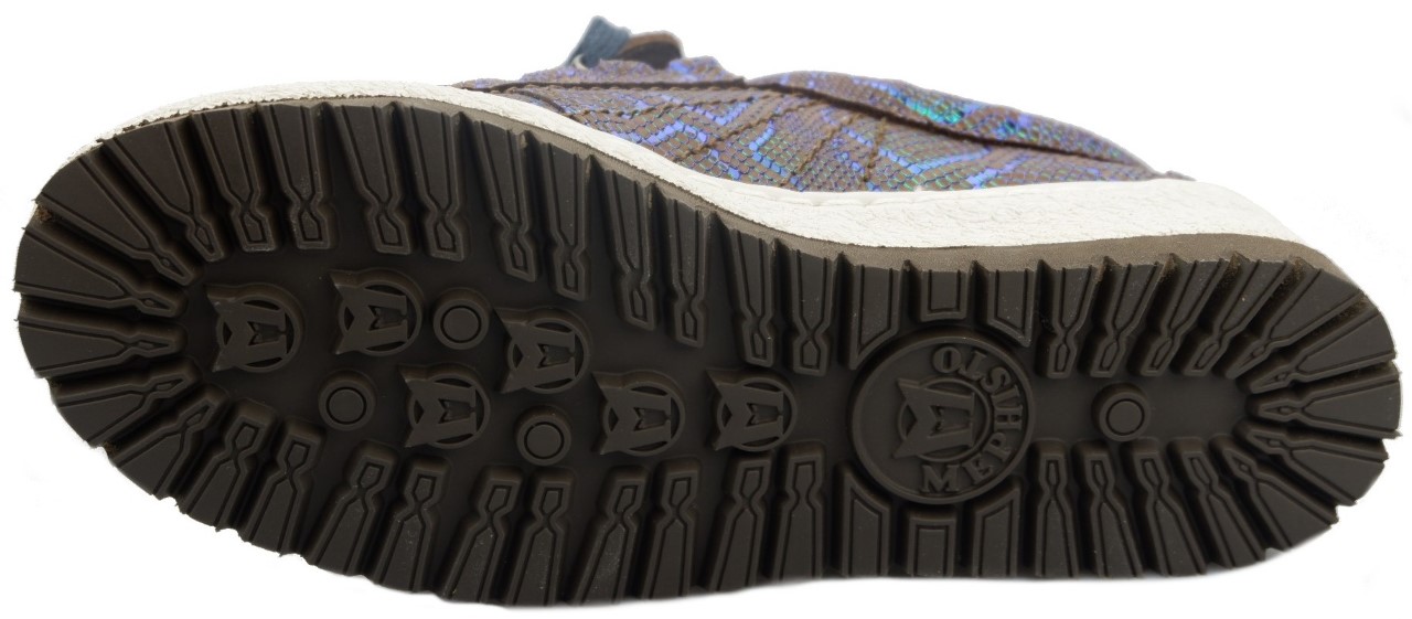 Mephisto LADY dames veterschoen - donkerbruin leer - Afbeelding 3