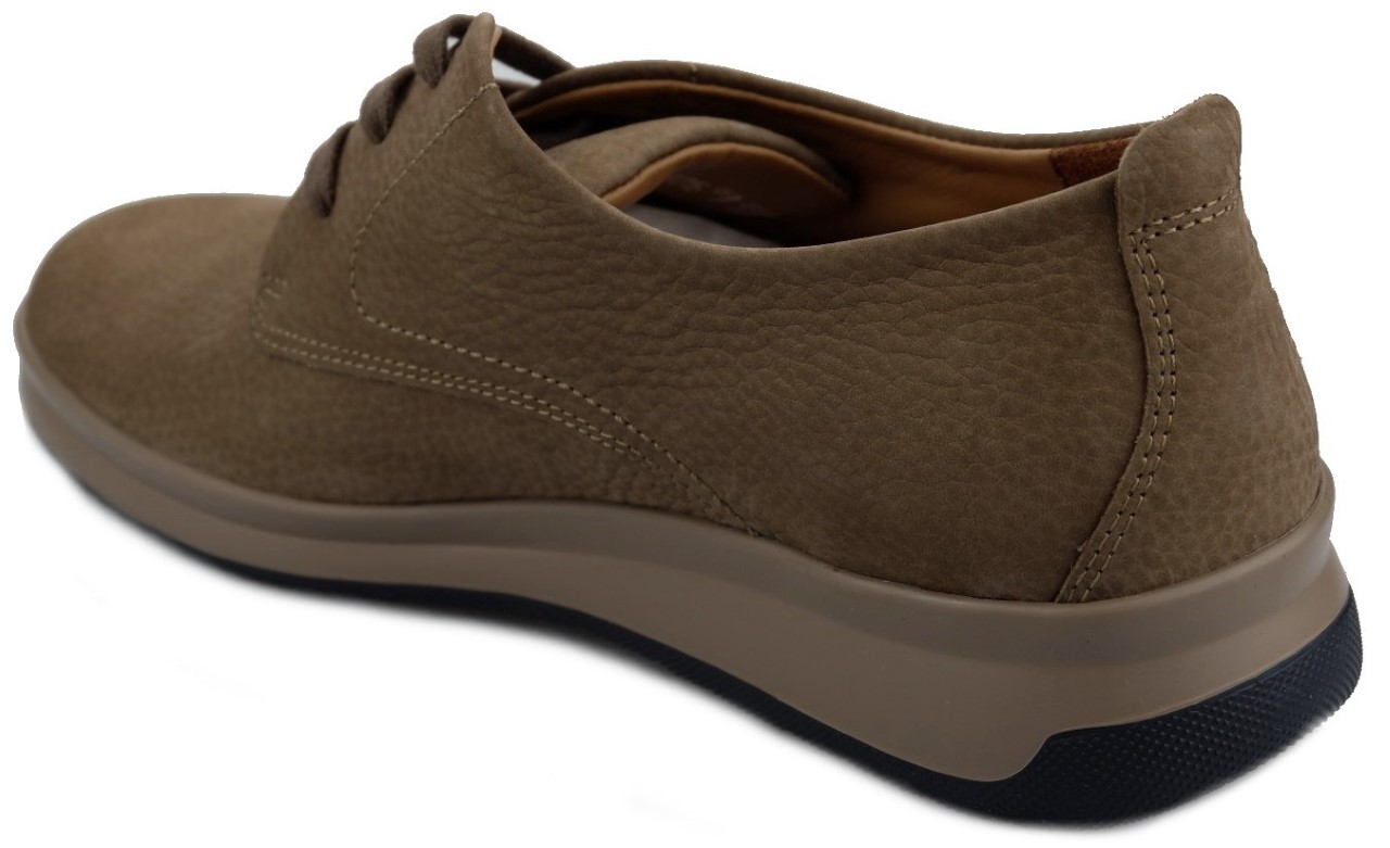 Mephisto Lester lederen heren veterschoen bruin - Afbeelding 3
