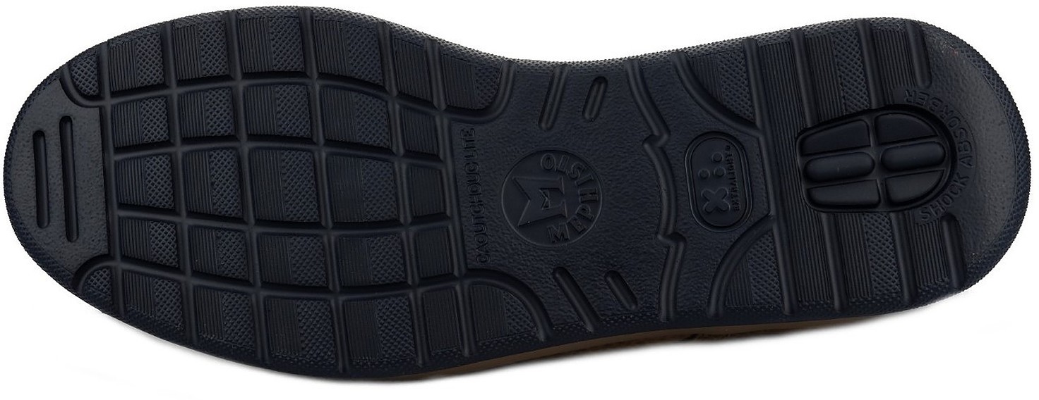 Mephisto Lester lederen heren veterschoen bruin - Afbeelding 4
