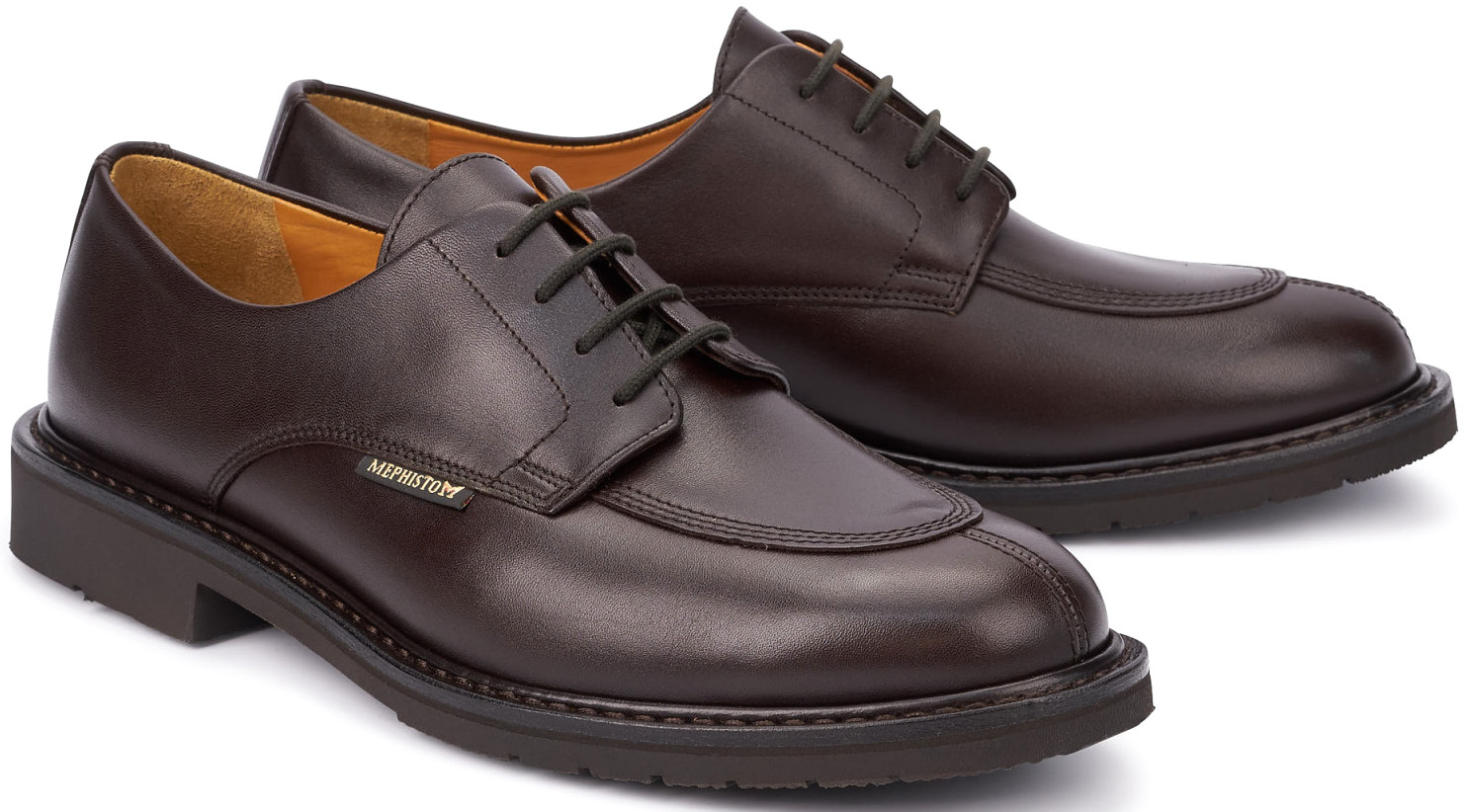 Mephisto MIKE ELCHO heren veterschoen donker bruin leer GOODYEAR WELT
