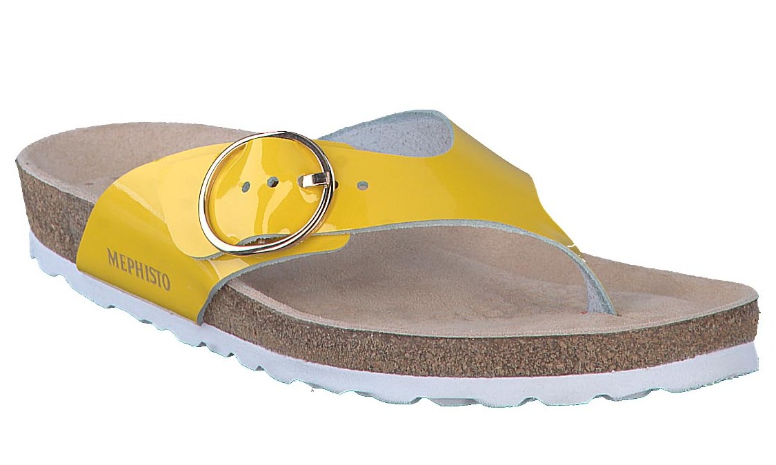 Mephisto NATALINA Dames Slipper Geel