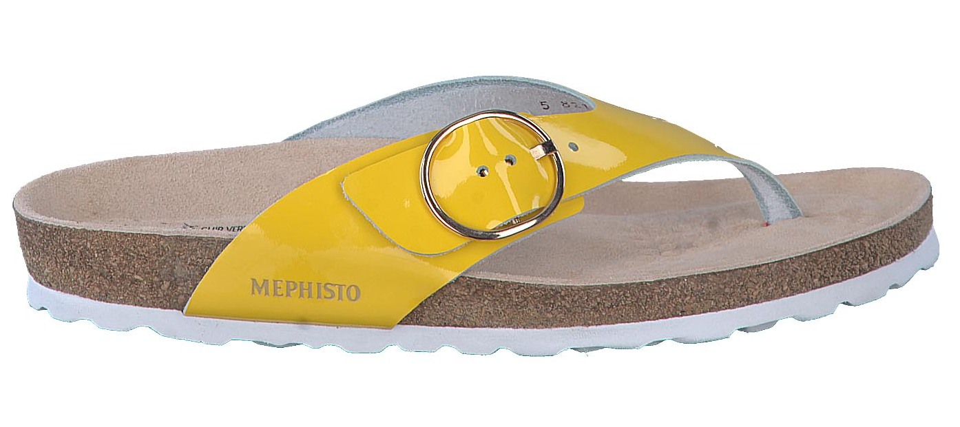 Mephisto NATALINA Dames Slipper Geel - Afbeelding 2