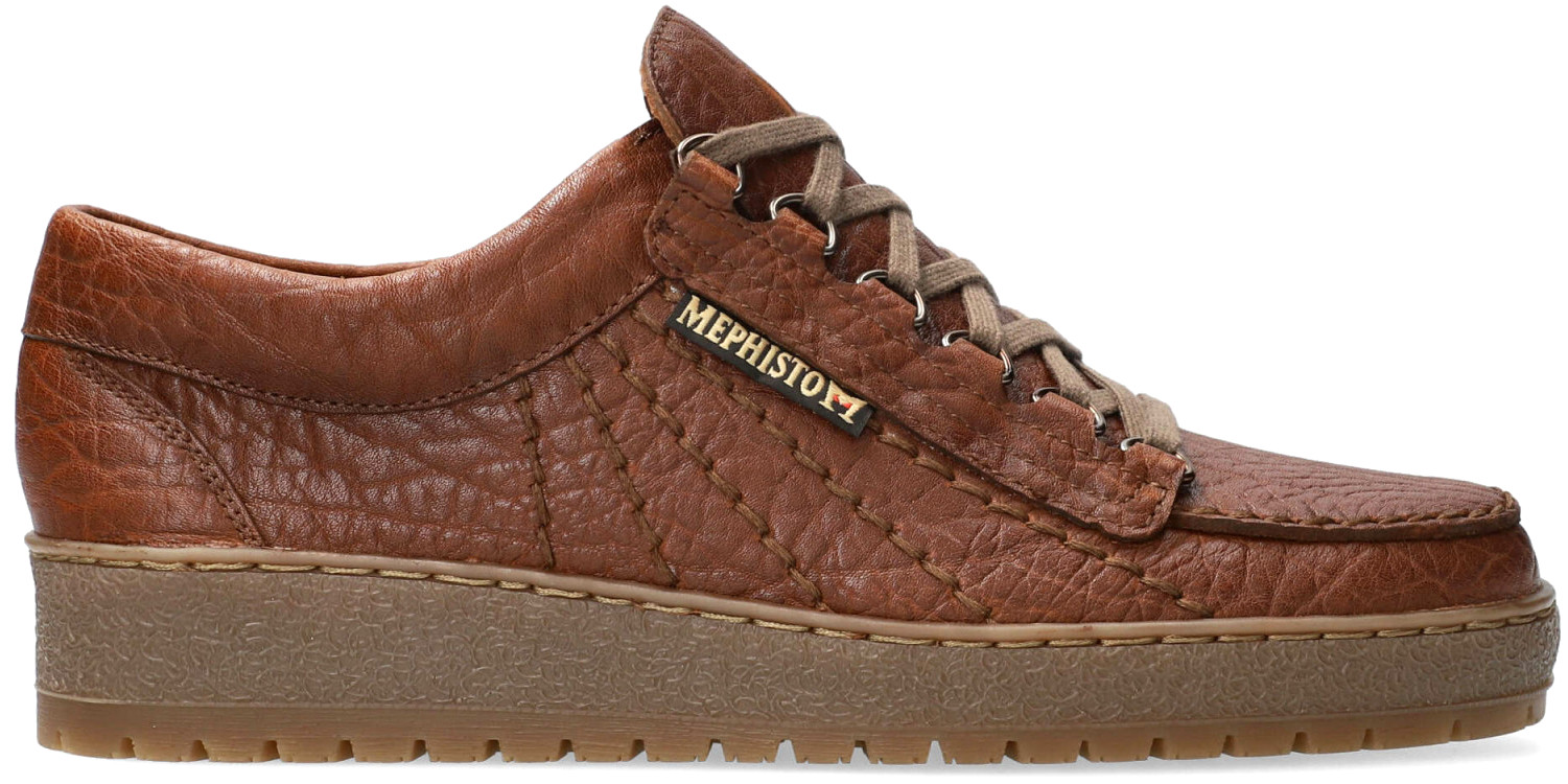 Mephisto RAINBOW heren veterschoen - donker bruin leer - Afbeelding 2