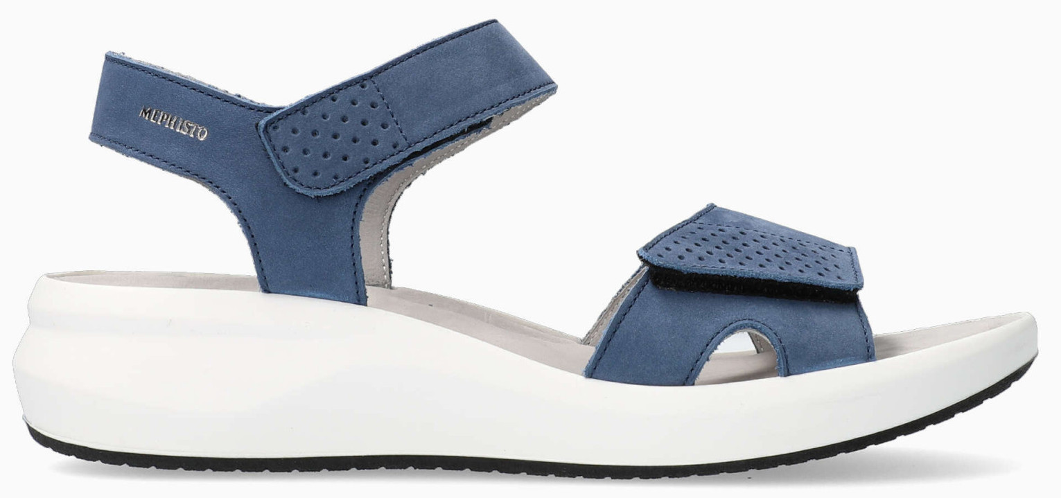 Mephisto TANY dames sandaal - blauw nubuck - Afbeelding 2