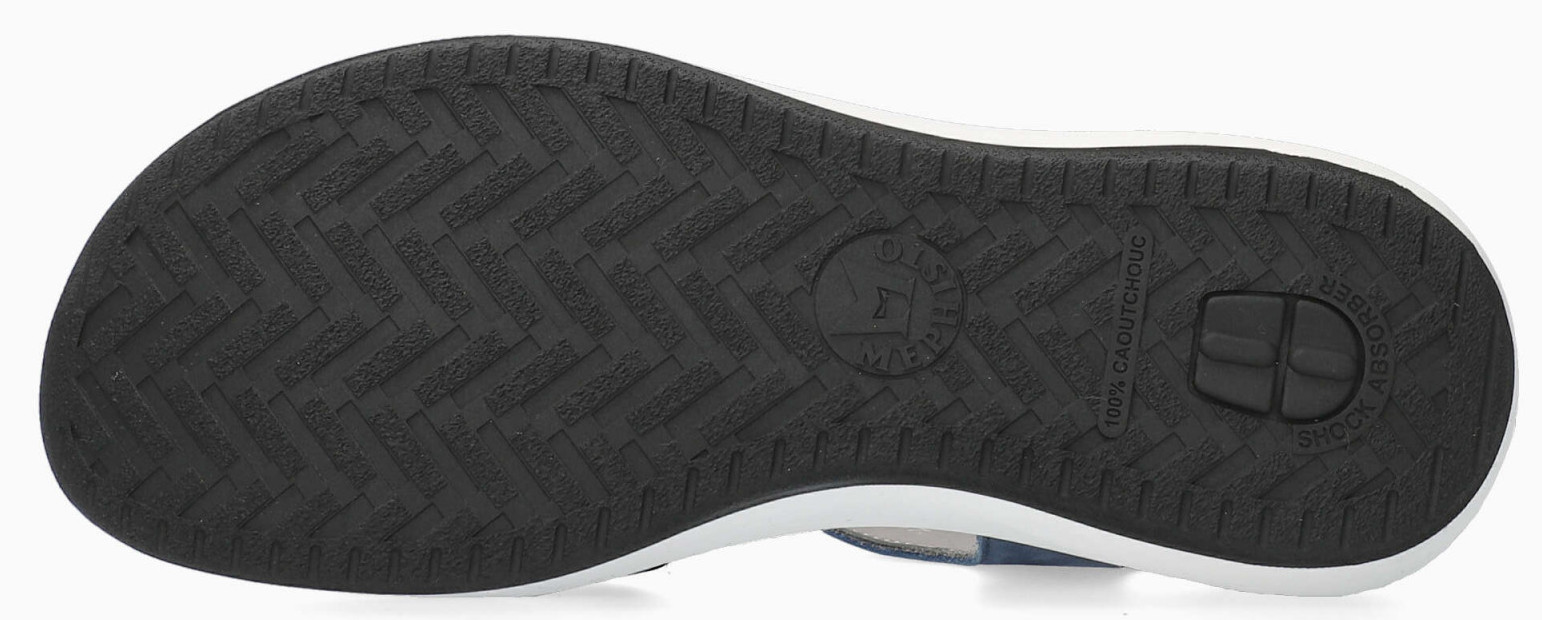 Mephisto TANY dames sandaal - blauw nubuck - Afbeelding 4