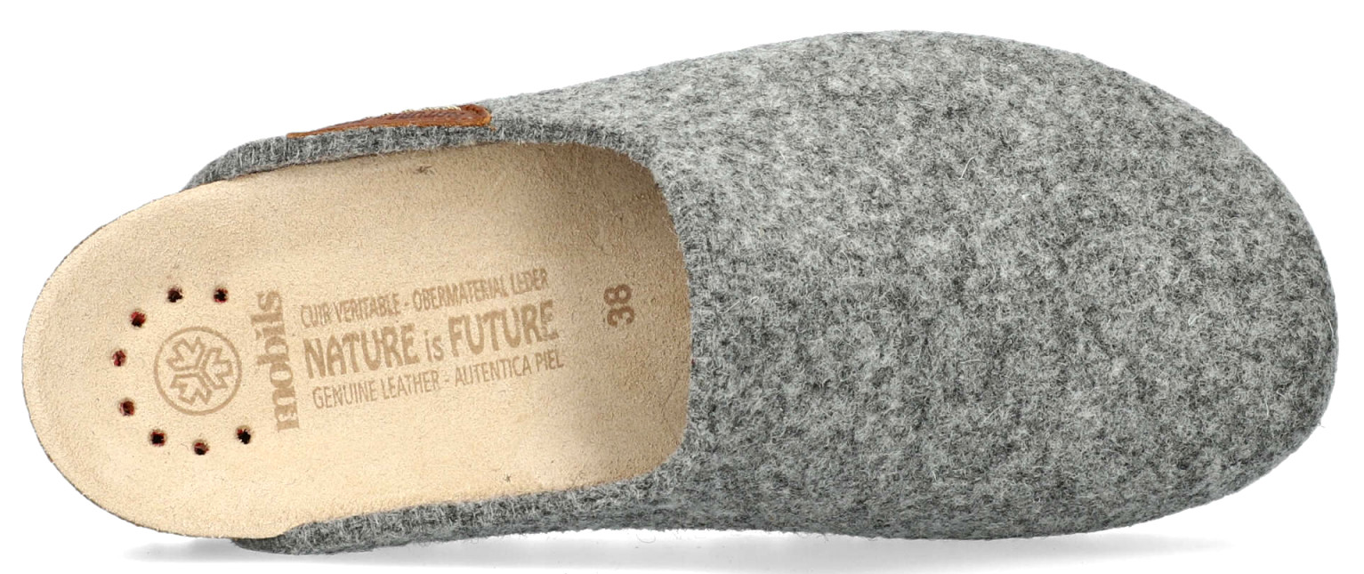 Mephisto THEA Dames Klomp/Slipper - Grijs - Afbeelding 3