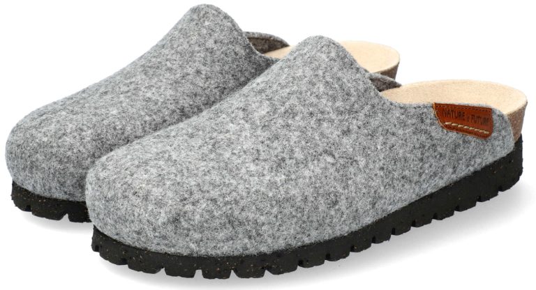 Mephisto THEA Dames Klomp/Slipper - Grijs