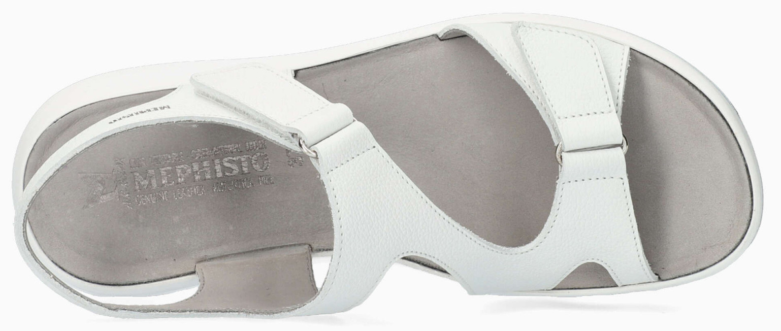 Mephisto TIARA Dames Sandaal - Wit Leer - Afbeelding 3