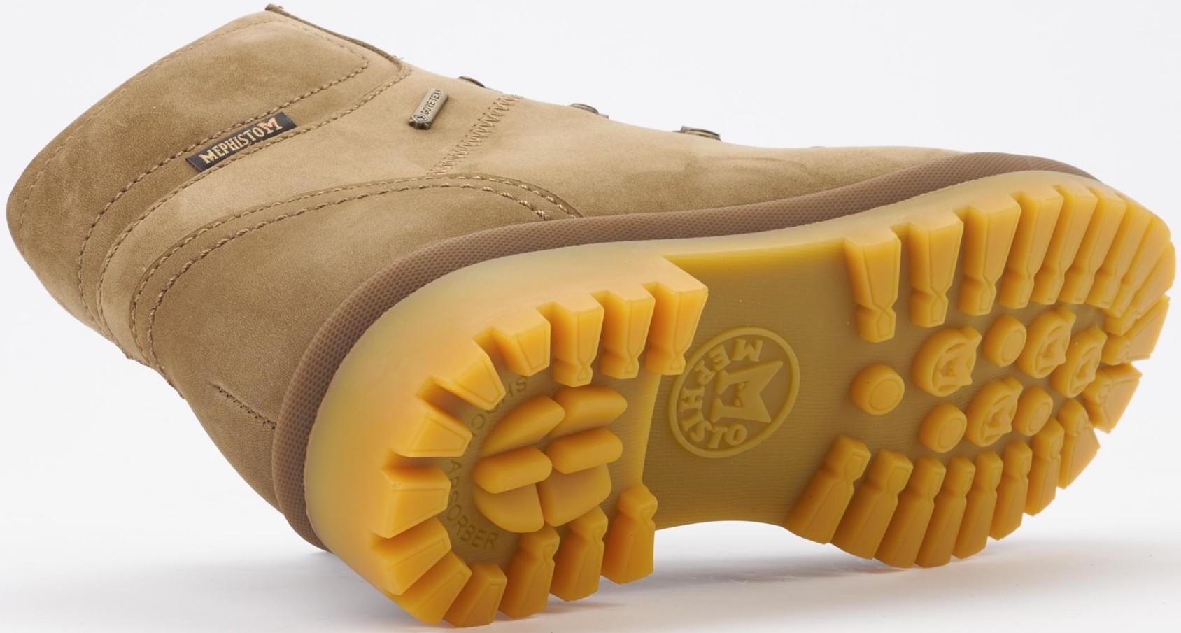Mephisto ZIA GT MAYA - dames enkellaars camel beige nubuck (WATERDICHT GORETEX) - Afbeelding 4