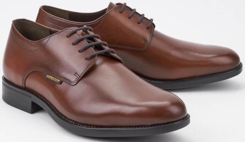 Mephisto COOPER bruin lederen veterschoen voor heren