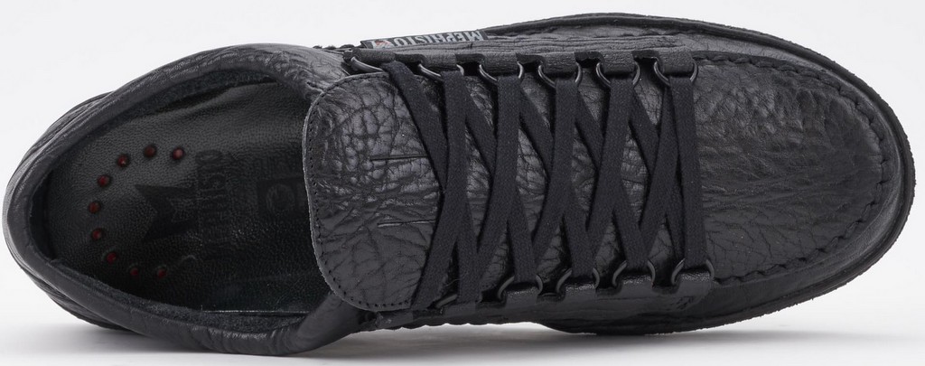 Mephisto RAINBOW heren veterschoen zwart leer - Afbeelding 4
