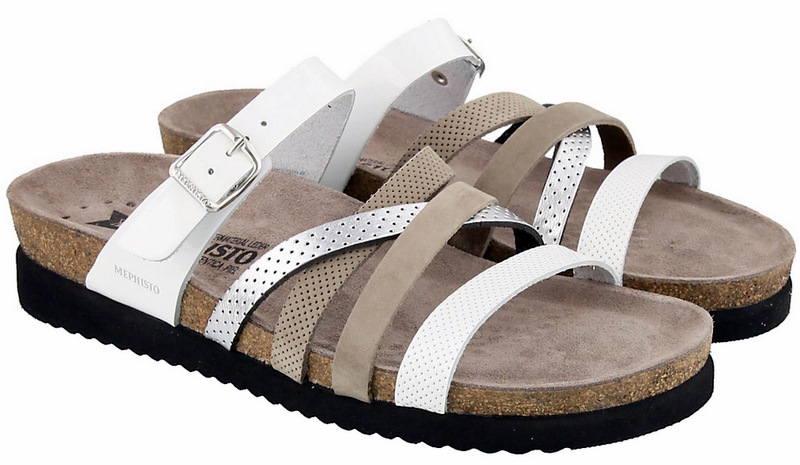Mephisto HULEDA - dames sandaal - wit leer