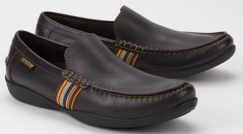 Mephisto IDRIS donker bruin leer INSTAPPER