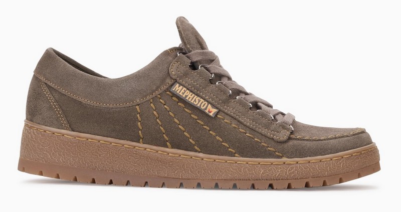 Mephisto RAINBOW VELOURS donkergrijs suede - Afbeelding 2