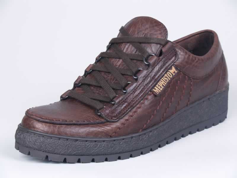 Mephisto RAINBOW bruin lederen veterschoen voor heren